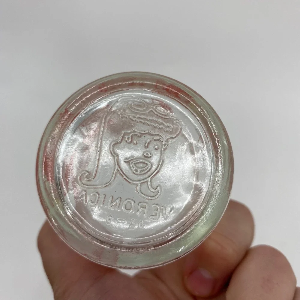 Vintage 1973 Archie Comics & 1974 Looney Tunes Juice Glass Set of 2 Retro 70s